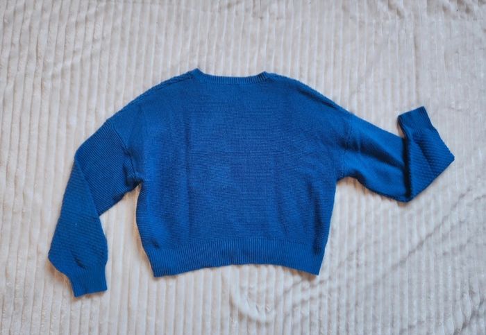 Pull court bleu électrique Pimkie – Taille S - photo numéro 6