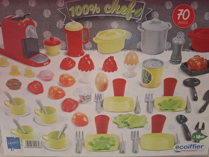 ECOIFFIER Coffret dinette 70 pièces - photo numéro 3