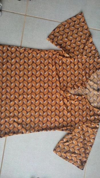 Blouse MC moutarde Taille 1