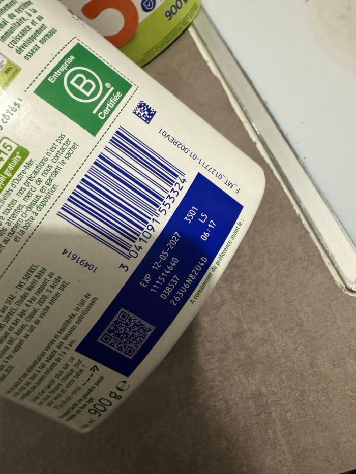 Lait 3eme âge - photo numéro 2