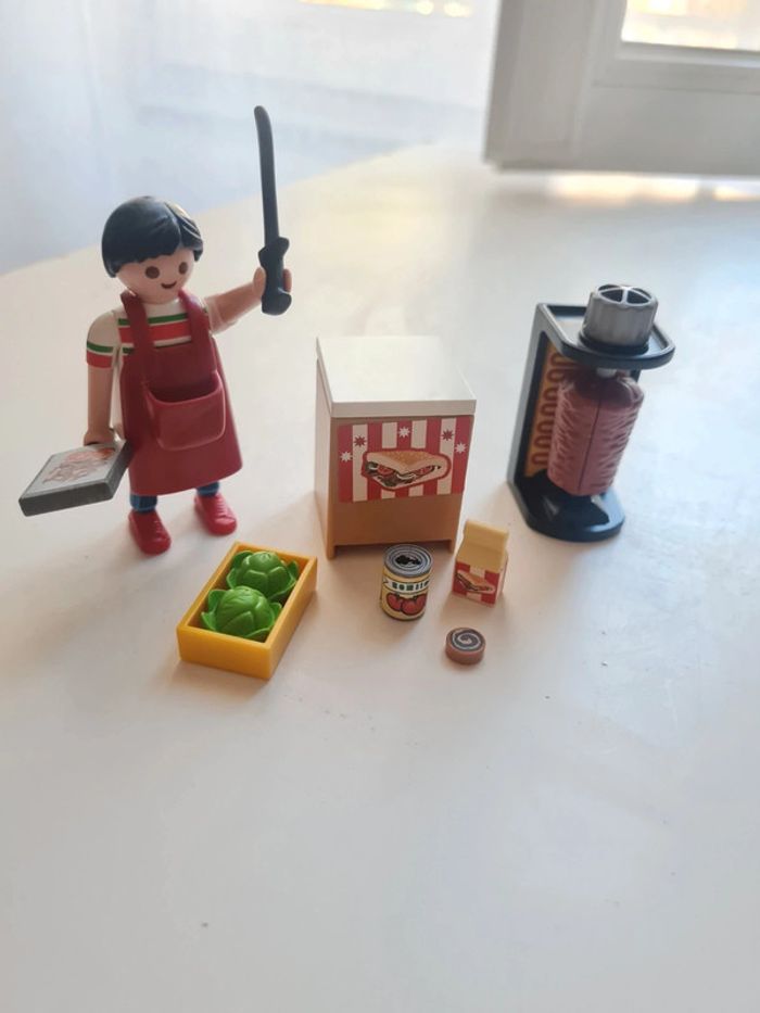 Playmobil 9088: vendeur de kebab complet - photo numéro 4
