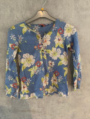 Blouse fleuri enfant