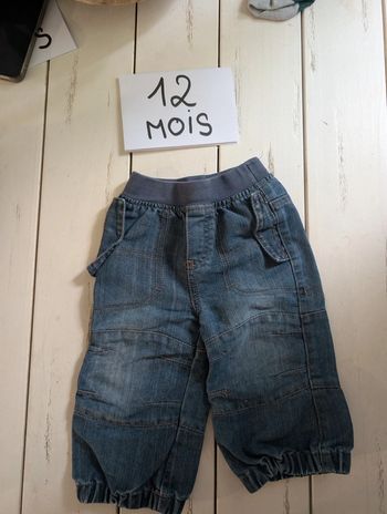 Jean bébé garçon 12 mois