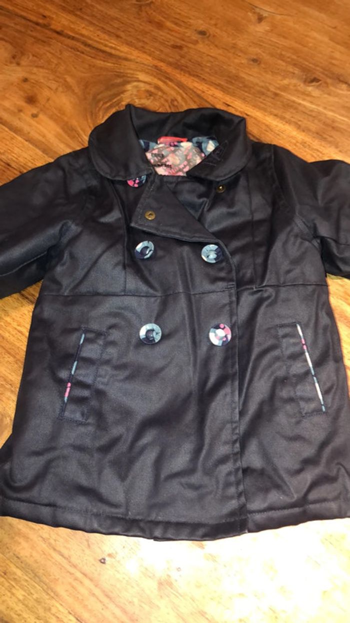 Manteau imperméable fille 6 mois - photo numéro 2