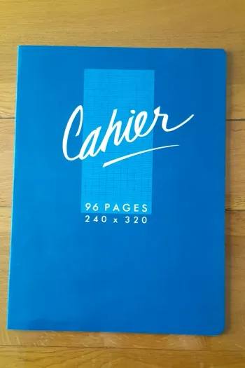 1 cahier neuf