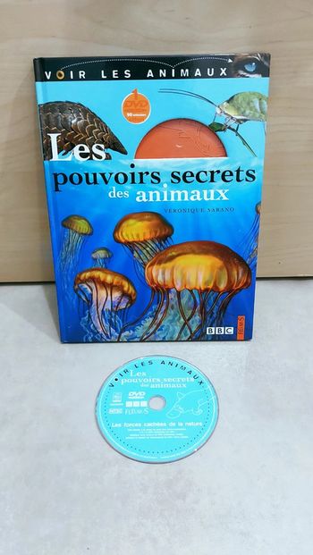 📚 Livre avec DVD pédagogique : Les pouvoirs secrets des animaux