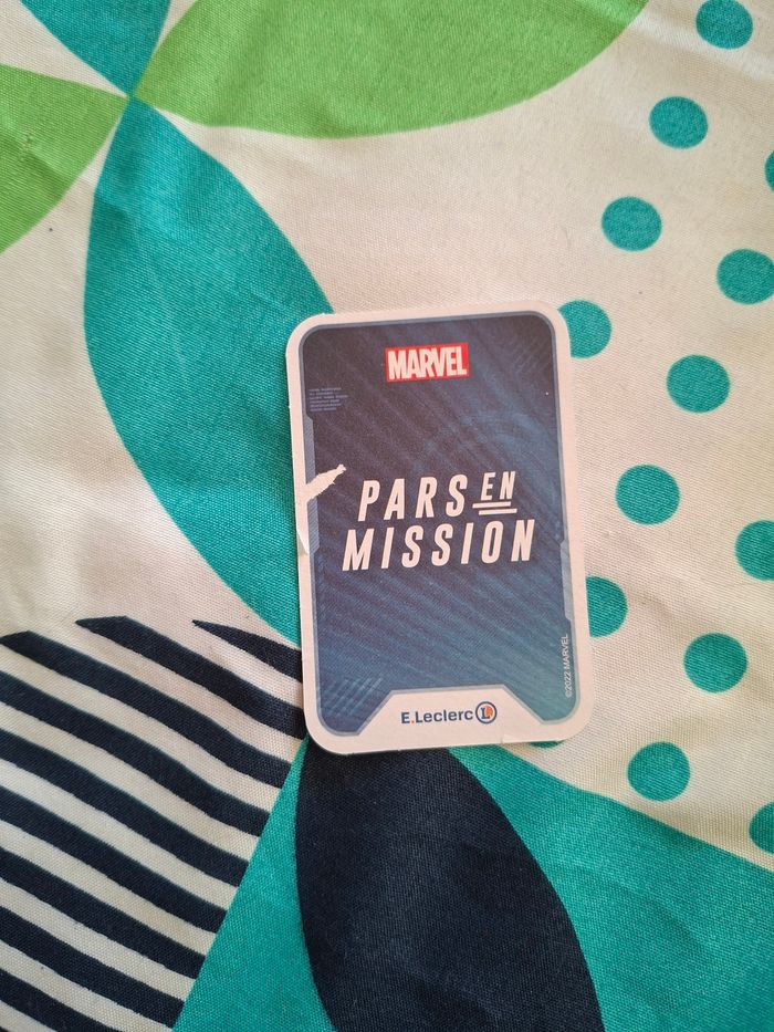 Carte Marvel pars en mission 085 - photo numéro 2