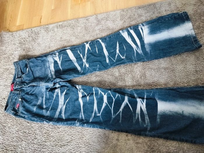 Jeans zébré évasé - photo numéro 2