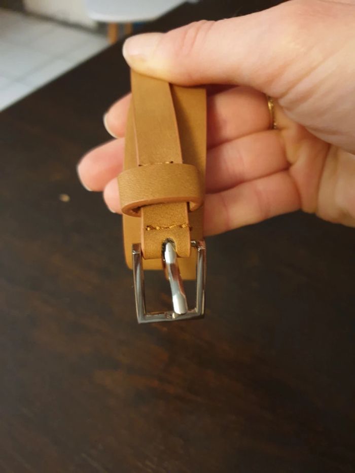 Ceinture marron/camel