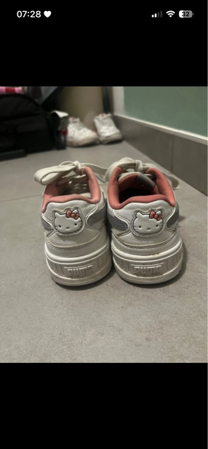 Basket puma hello kitty