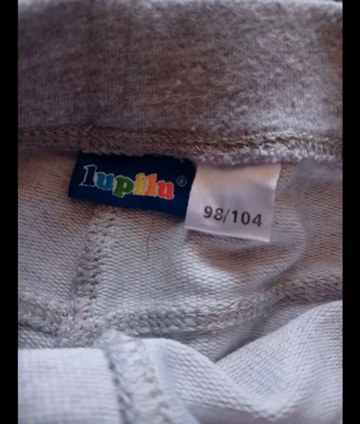 Pantalon élastique gris - photo numéro 3
