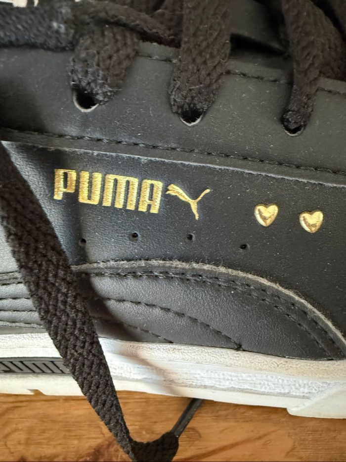 Baskets noir Puma Pointure 35