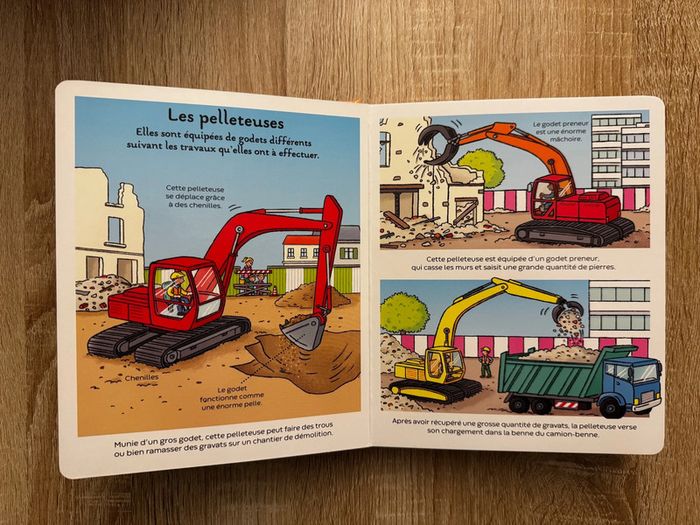 L’imagerie des tout petits les engins de chantier - photo numéro 4