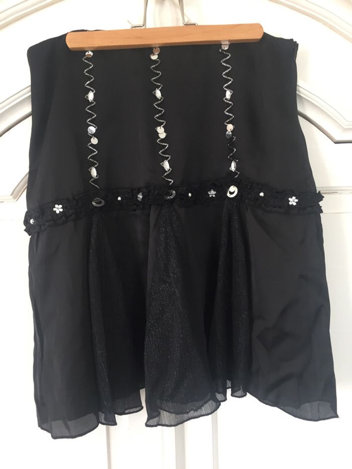 Jupe noire Country Lovie taille S
