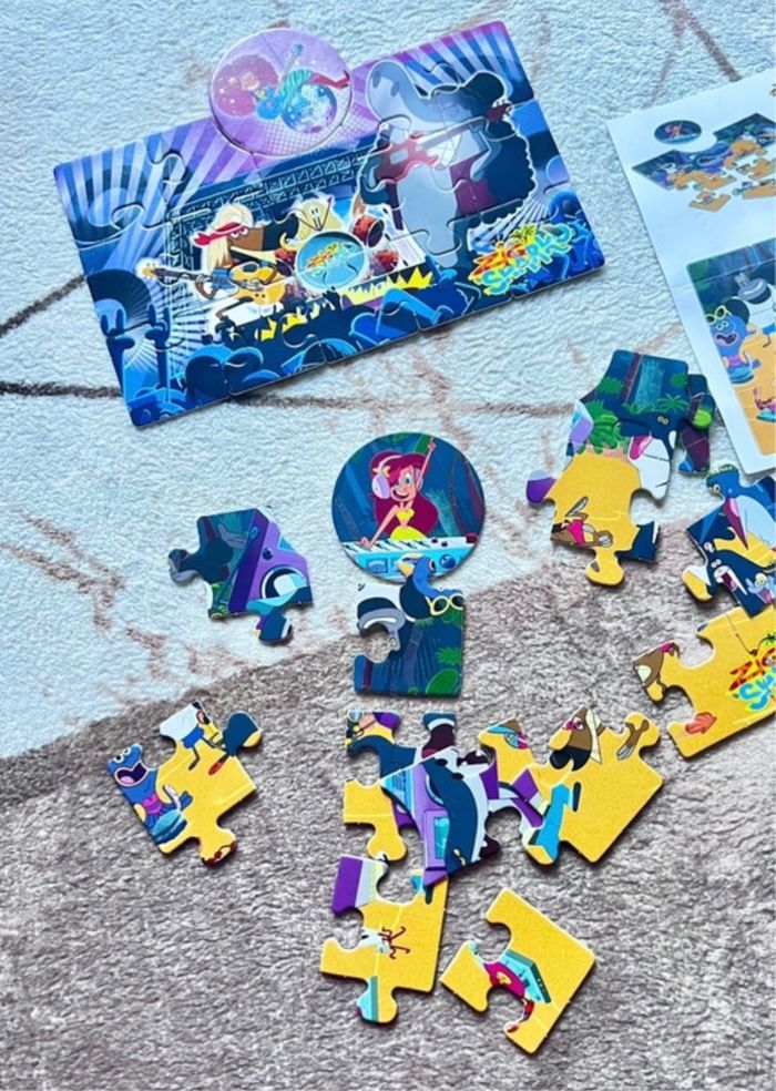 Deux puzzles Zig et Shark - photo numéro 3