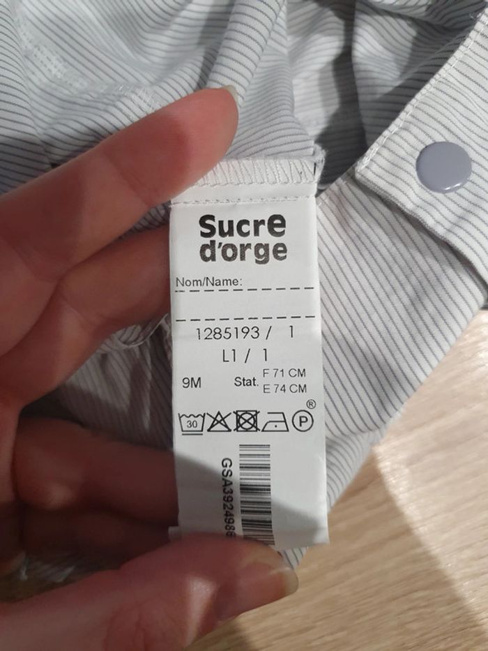 Salopette bébé 9 mois - photo numéro 5