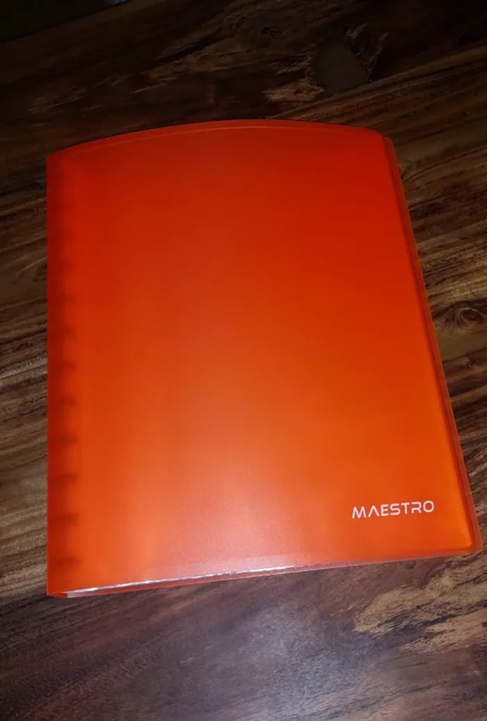 Farde pochettes plastique