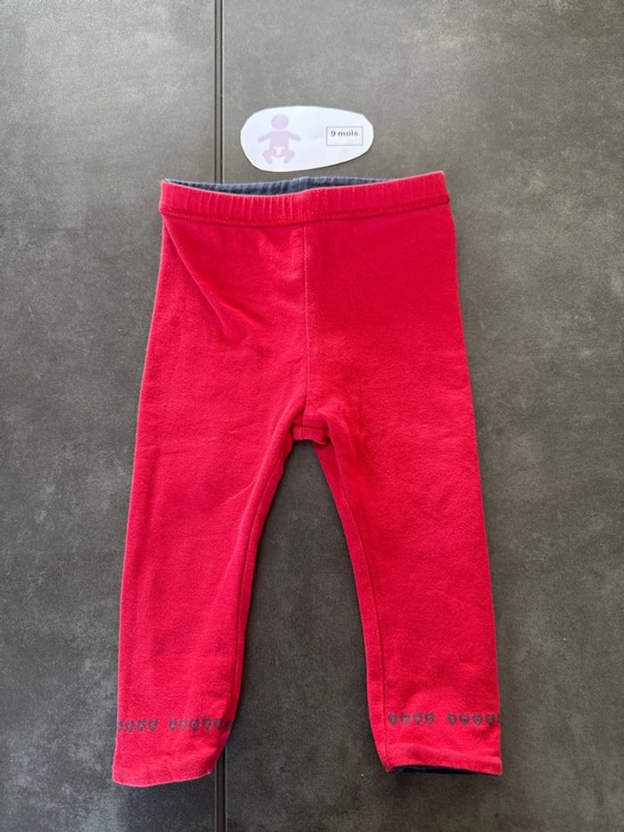 Legging ikks fille réversible
