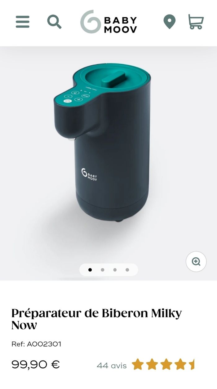 Baby Moov  préparateur de biberon - photo numéro 7
