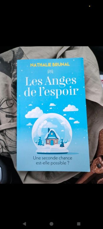 Livre les anges de l'espoir Nathalie brunal