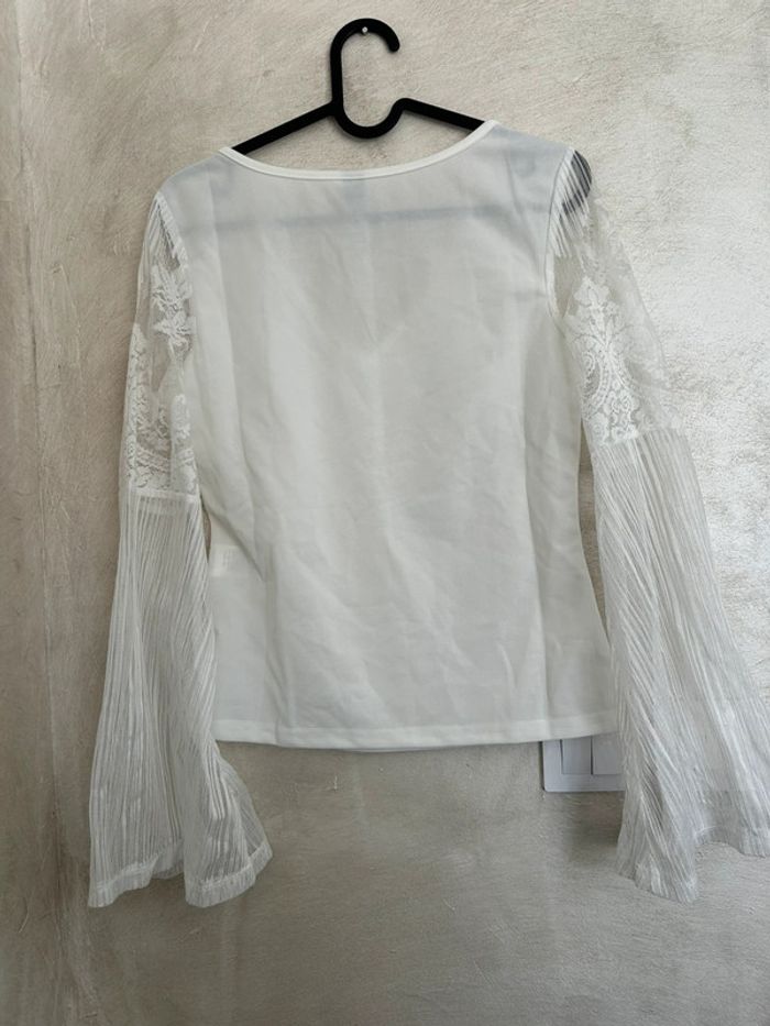 Blouse SHEIN blanche neuve Taille M - photo numéro 7