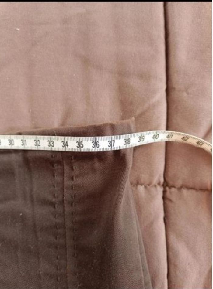 Jupe " Zara Basic" marron T.M (38) - photo numéro 7