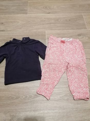 Pantalon et sous pull