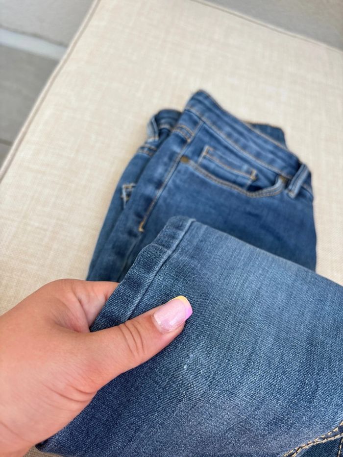 Jean skinny bleu - photo numéro 6