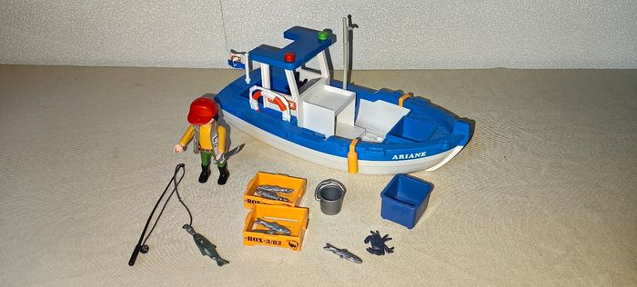 Playmobil, bâteau de pêche - photo numéro 3