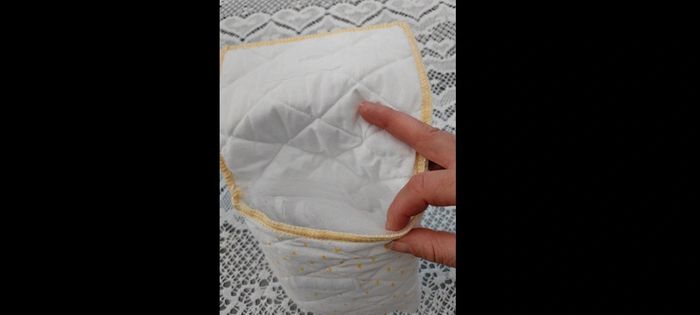 🤍Moustiquaire blanche 100x50 cm pour nacelle ou poussette - photo numéro 7