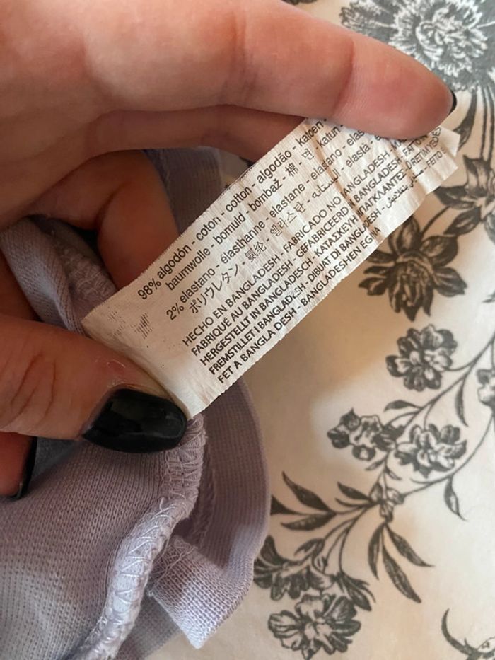 lot 2 tshirts zara S - photo numéro 6