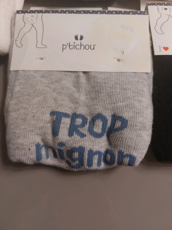 5 paires de collants 6/12 mois . 18/20 - photo numéro 6
