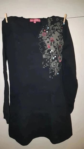 Robe à Capuche T.16 ans Lulu Castagnette