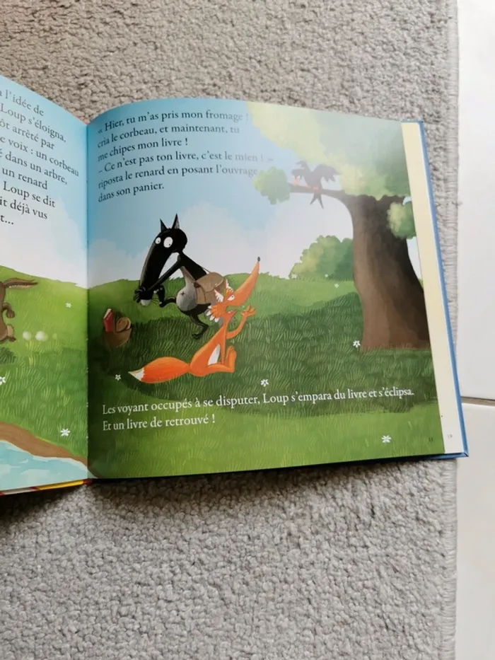 Le loup qui n'aimait pas lire - photo numéro 3