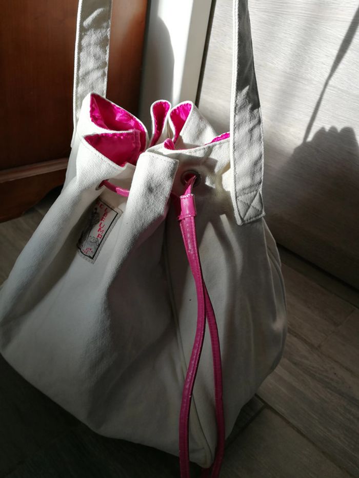 Sac en toile de coton type baluchon - photo numéro 2