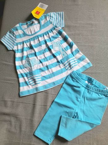 Ensemble tee-shirt et legging court