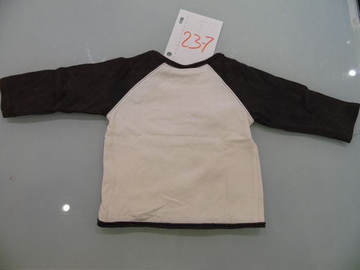 t-shirt 6 mois manche longue aubisou - photo numéro 2