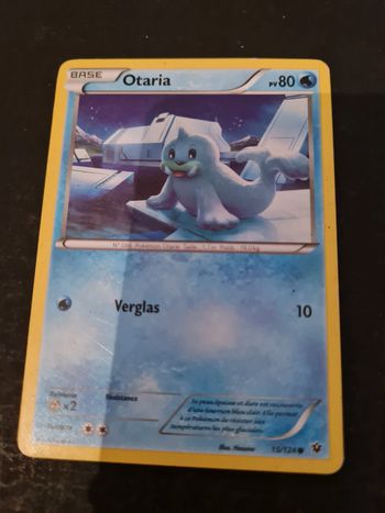 Carte pokémon otaria 15/124