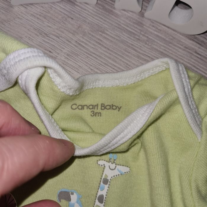 Body manches longues girafe 3 mois - photo numéro 2