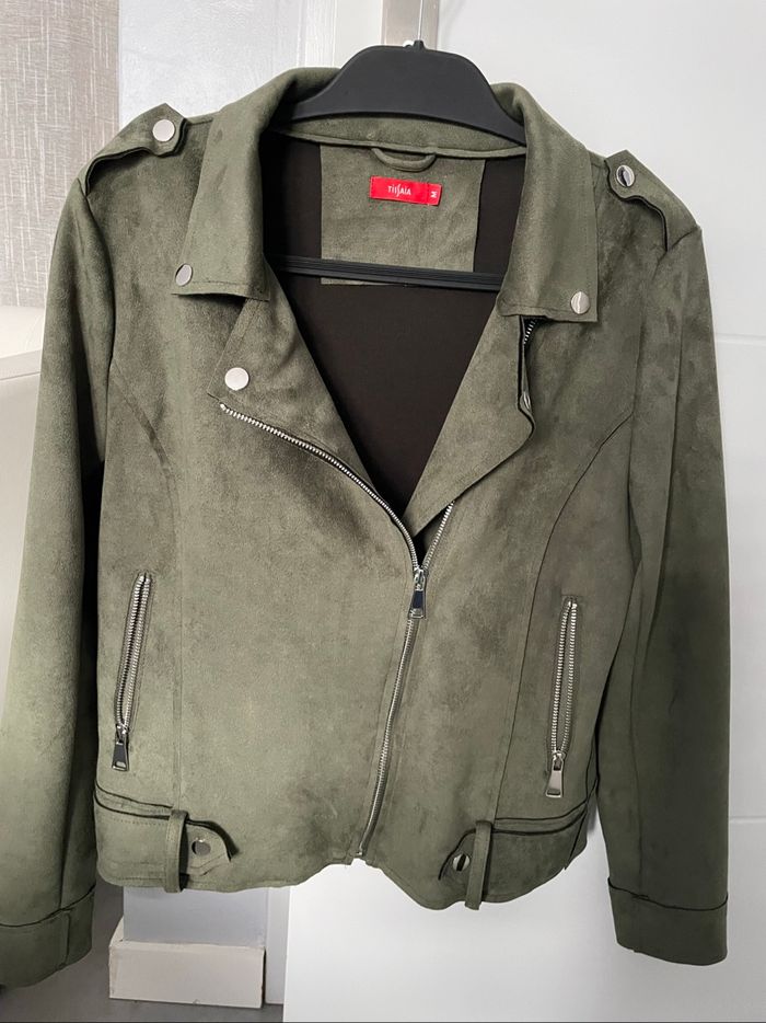 Blouson suédine
