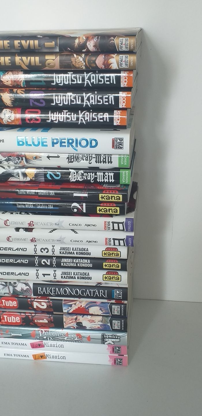 18 Manga en lot où à l'unité - photo numéro 2