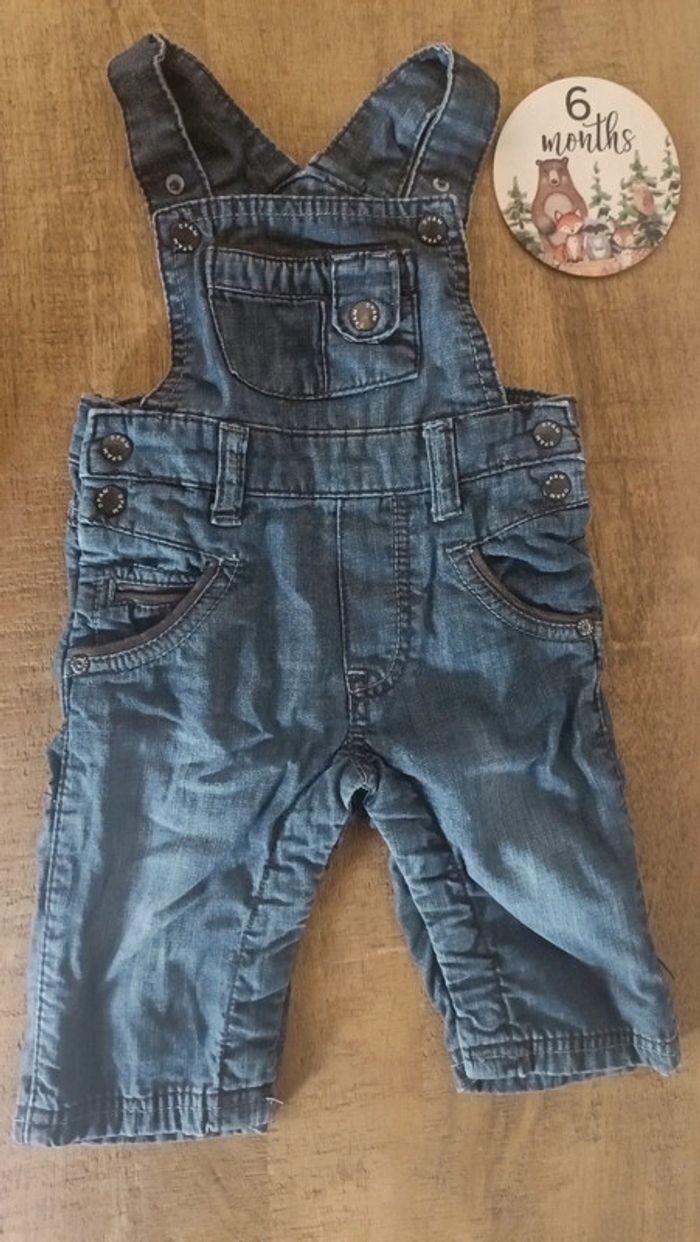 Salopette en jeans 6 mois
