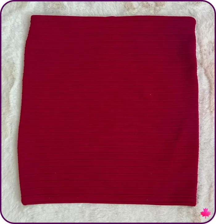 🌷sublime jupe bordeaux * 🌷 - photo numéro 3