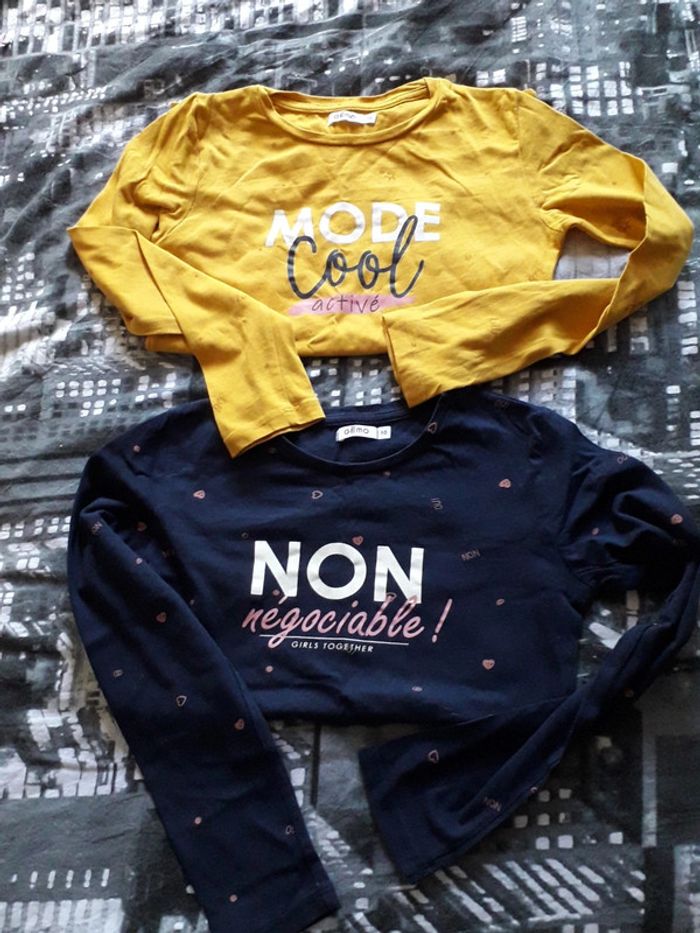 Lot 2 sweat leger 10 ans