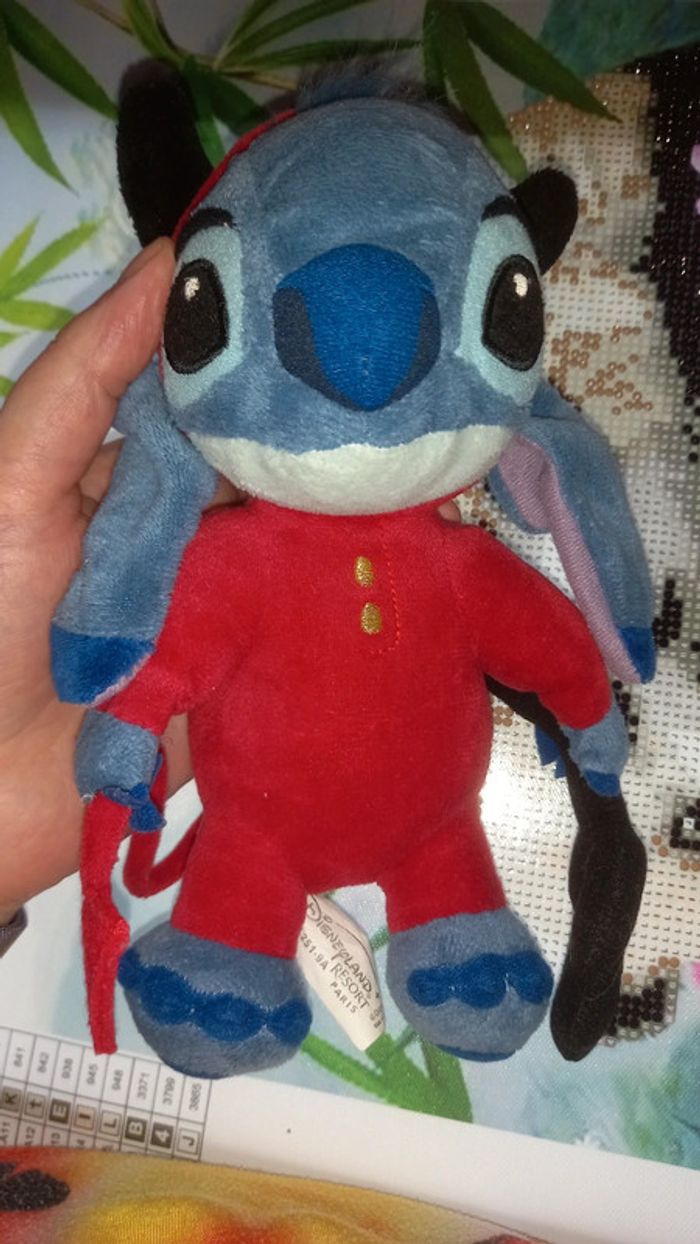 Peluche stitch petit diablotin disney