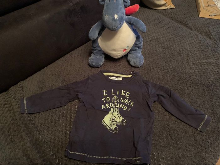 Lot 5 t shirt noppies 12 mois - photo numéro 2