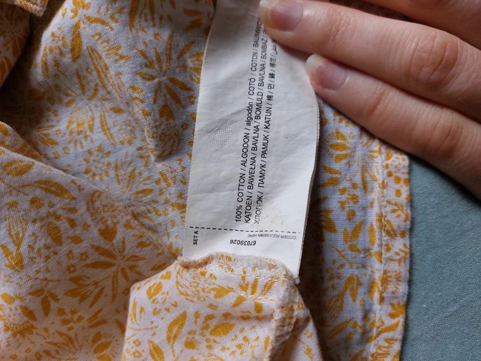 Blouse légère en coton motif fleuri - photo numéro 8