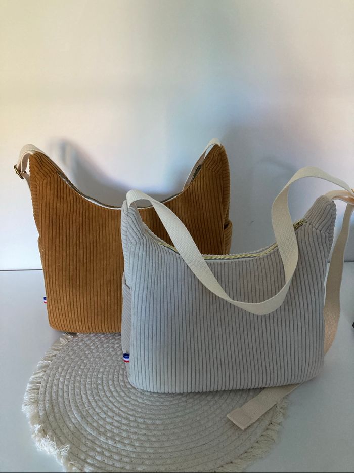 Sac à main boho camel. - photo numéro 6
