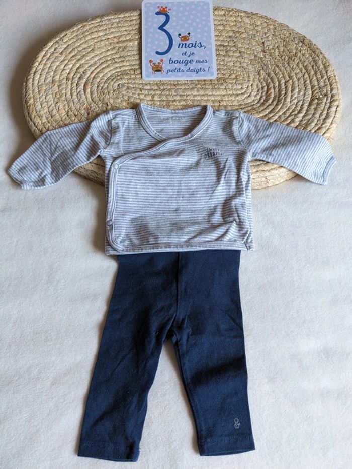 Ensemble legging et haut - 3 mois - photo numéro 3