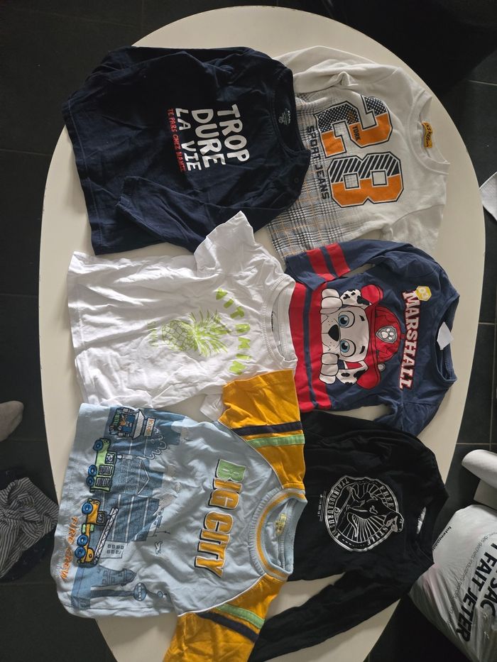 Lot t shirt3 ans